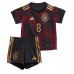 Nemecko Leon Goretzka #8 Vonkajší Detský futbalový dres MS 2022 Krátky Rukáv (+ trenírky)